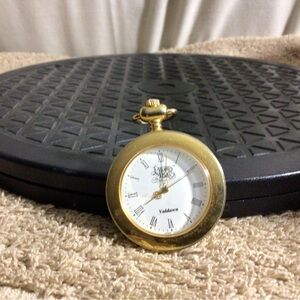 Precious Moments Gold Pocket Watch Valdawn